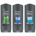 Dove Men + Care Body And Face Wash Variety 3 Flavors - Clean Comfort Cool Fresh And Minerals + Sage - 13.5 Oz (400Ml) Total: 40.5 Ounce