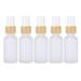 5pcs Refillable Perfume Bottles Spray Perfume Bottles Essence Containers 30ml