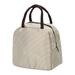 Cglfd Clearance Striped Bento Insulated Bag Cosmetic Bag Tote Bag Ice Bag Travel Outdoor Picnic Bag