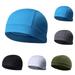 Skull Quick Dry Sports Sweat Beanie High Elasticity Cycling Caps Headband Sweatband for Man Woman (Black)