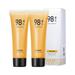 2 Pcs Gold Foil Peel-Off Mask Gold Peel Off Anti-Wrinkle Face Mask 98.4% Beilingmei Gold Face Mask Golden Exfoliating Anti-Aging Facial Mask Gold Tear-Off Mask 80g (2pcs)