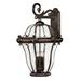 4 Light Extra Large Outdoor Wall Lantern in Traditional-Glam Style 17 inches Wide By 25.75 inches High-Copper Bronze Finish Bailey Street Home