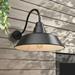 Farmhouse Black Exterior 1-Light Wall Sconce Outdoor Barn Light Fxiture