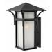 1 Light Extra Large Outdoor Wall Lantern in Transitional-Craftsman-Coastal Style 13 inches Wide By 20.5 inches High-Satin Black Finish-Incandescent