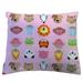 Sheetworld Toddler Pillow Case 13 X 17 100% Cotton Flannel Animal Faces