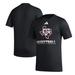 Men's adidas Black Texas A&M Aggies Fadeaway Basketball Pregame AEROREADY T-Shirt