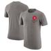 Men's Nike Heather Gray Ohio State Buckeyes Retro Tri-Blend T-Shirt