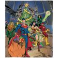 The Northwest Group Justice League 50" x 60" Holiday Silk Touch Throw Blanket