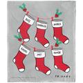 The Northwest Group Friends 50" x 60" Holiday Silk Touch Throw Blanket