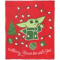 The Northwest Group Mandalorian 50" x 60" Holiday Silk Touch Throw Blanket