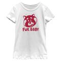 Girl's Mad Engine White Turning Red Fur Baby Mei Lee Graphic T-Shirt