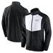 Men's Fanatics Branded Black Olympic Games Elevated Full-Zip Track Jacket