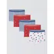 John Lewis Kids' Football, Stars & Stripes Trunks, Pack of 5, Multi