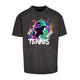 T-Shirt MERCHCODE "Herren Tennis Love, Sweat - Heavy Oversize Tee" Gr. XS, grau (charcoal) Herren Shirts T-Shirts