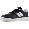 Sneaker NEW BALANCE "BB80", Gr. 45, schwarz, Leder, sportlich, Schuhe, von dem New Balance 550 inspiriert