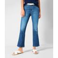 5-Pocket-Jeans BRAX "Style ANA S" Gr. 46K (23), Kurzgrößen, blau (dunkelblau) Damen Jeans 5-Pocket-Jeans