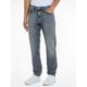 Straight-Jeans CALVIN KLEIN JEANS "AUTHENTIC STRAIGHT" Gr. 31, Länge 32, grau (denim grey) Herren Jeans Straight Fit