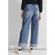 Comfort-fit-Jeans STREET ONE Gr. 27, Länge 28, blau (authentic light blue washed) Damen Jeans High-Waist-Jeans High Waist