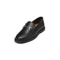 Loafer MARC O'POLO "mit Trensen-Schnalle" Gr. 41, schwarz Damen Schuhe Slip ons