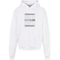 Kapuzensweatshirt MERCHCODE "Merchcode Herren Berlin Ultra Heavy Hoody" Gr. XXL, weiß (white) Herren Sweatshirts