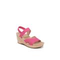 Women's Danita Sandal by LifeStride in French Pink Fabric (Size 7 1/2 M)