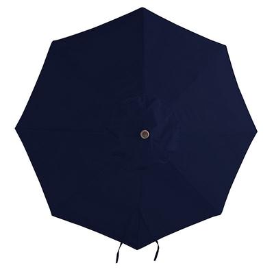 7.5' Round Patio Umbrella Replacement Canopy - Canvas Navy - Ballard Designs