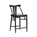 Bentham Counter Stool - Worn Black - Ballard Designs - Ballard Designs