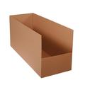 Warehouse Rack Corrugated Cardboard Bins 15 X 42 X 20 Pack Of 10 For Warehouse Garage And Home Organization