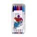 School Supplies ZKCCNUK Fiber Pen 3000 White Stem Water-based Pen Hook Pen Watercolor Pen 12 Colors 12ml Up to 30% off Clearance