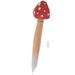 Wooden Engraving Pen Ballpoint Pens The Gift Interesting Pen Funny Pens for Kids Vegetable Ink Pens Mushroom Pen Child