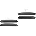 Arm Pads for Office Chairs Desk Gaming Replacement Parts Armrest Leather Sponge 2 Pairs