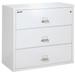 3 Drawer Lateral File 44 wide Arctic White