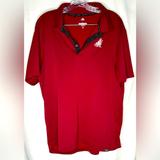 Adidas Shirts | Adidas Atm Polo (L) | Color: Red/White | Size: L