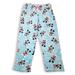 Disney Intimates & Sleepwear | Disney Mickey Mouse Fleece Pajama Bottoms Aqua Lounge Pants Pull On Pjs Classic | Color: Blue/Red | Size: 2x