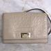 Kate Spade Bags | Kate Spade Orchard Valley Fiona Cliff Gray Faux Alligator Purse Crossbody | Color: Gray | Size: Os