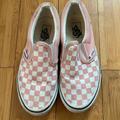 Vans Shoes | Kids Vans Pick Checkered Skate Shoe | Color: Pink | Size: 2bb