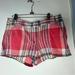 J. Crew Shorts | J. Crew Pink Plaid Chino Shorts 6. | Color: Pink/White | Size: 6