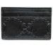 Gucci Accessories | Gucci 625564 Gg Embossed Leather Brand Accessories Pass Case Business Card Ho... | Color: Black | Size: Os