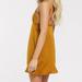 Free People Dresses | Free People Smooth Sailin Mini Dress | Color: Gold | Size: Xs