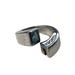 Gucci Jewelry | Gucci 925 Sterling Silver And Blue Topaz Ring Size 5 | Color: Silver | Size: 5