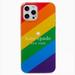 Kate Spade Cell Phones & Accessories | 12promax Kate Spade Iphone 12pro Max Case Rainbow | Color: Blue/Red | Size: Os