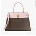 Michael Kors Bags | Michael Kors Gramercy Large Logo And Leather Satchel | Color: Brown/Pink | Size: Os