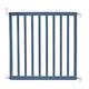 Safetots Simply Secure Wooden Gate, 72cm - 79cm, Azure Blue, Wooden Stair Gate, Screw Fit Baby Gate, Stylish and Practical Safety Barrier