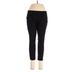 St. John's Bay Casual Pants - High Rise: Black Bottoms - Women's Size Large Petite