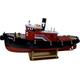 Model Shipways Rebocadora Mighty Mite Tug Boat 1:64 (Length 14") Wooden Model Kit for Adults to Assemble