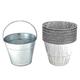 Drip Tray Grease Bucket & Liners for Camp Chef, Treager，Pit boss etc Pullet Grill (1 Bucket +12 Liners)