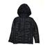 Urban Republic Faux Leather Jacket: Black Grid Jackets & Outerwear - Kids Boy's Size 10