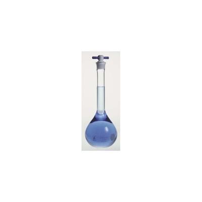Kimble/Kontes KIMAX Volumetric Flasks with Color-Coded PTFE ST Stopper Class A Kimble Chase 28014F 1000 Case of