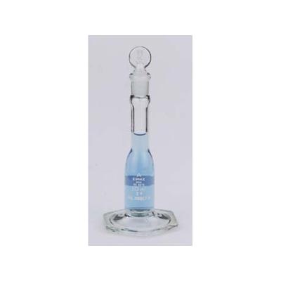 Kimble/Kontes KIMAX Micro Volumetric Flasks with ST Glass Stopper Cylindrical Class A Serialized and Certified Kimble Chase 28017A 1 Case of