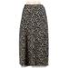 J.Crew Factory Store Casual Maxi Skirt Long: Brown Leopard Print Bottoms - Women's Size X-Small